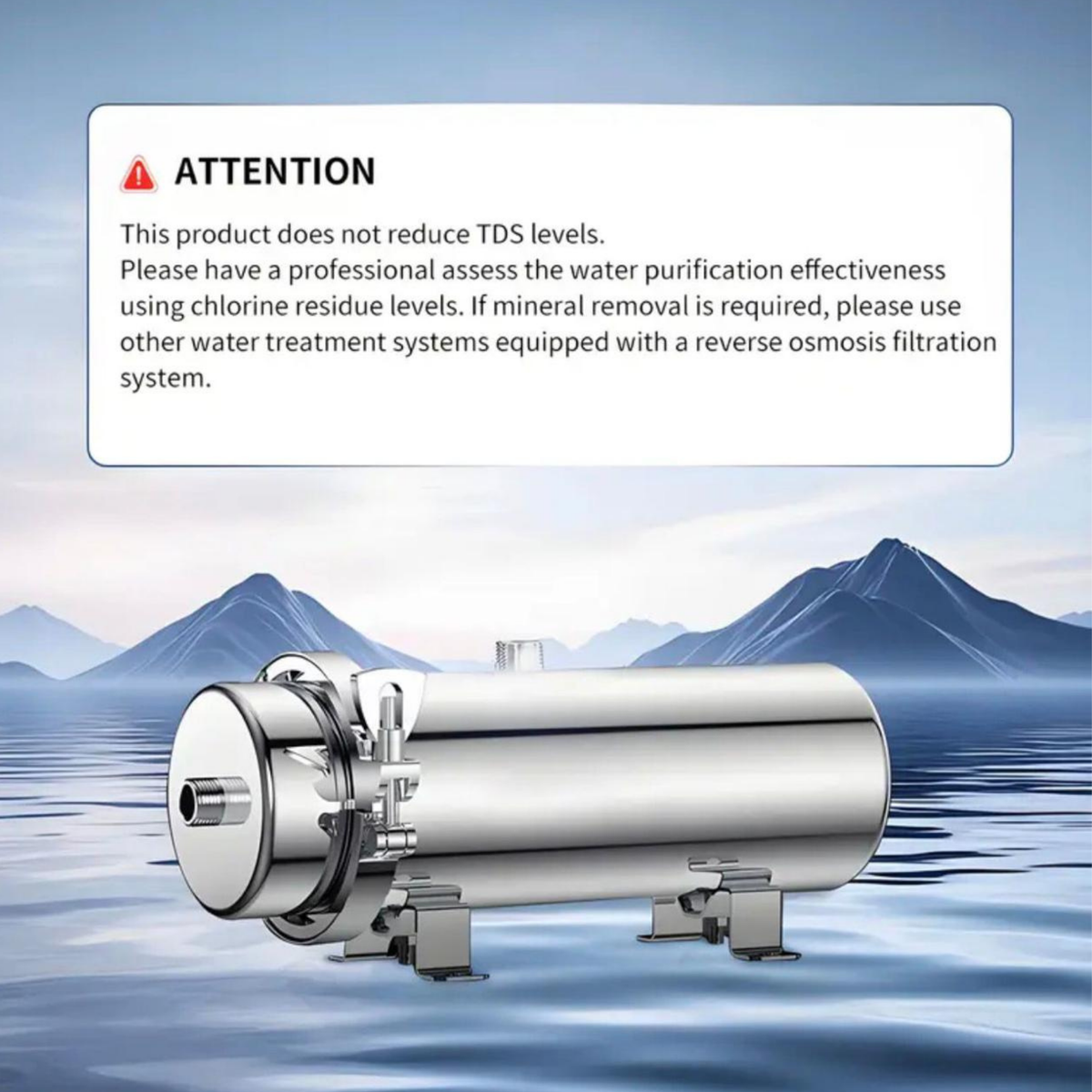 High Flow Stainless Steel Filter
